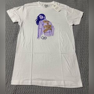 Queer Eye Queen of F’n Everything White Graphic Tee Size S